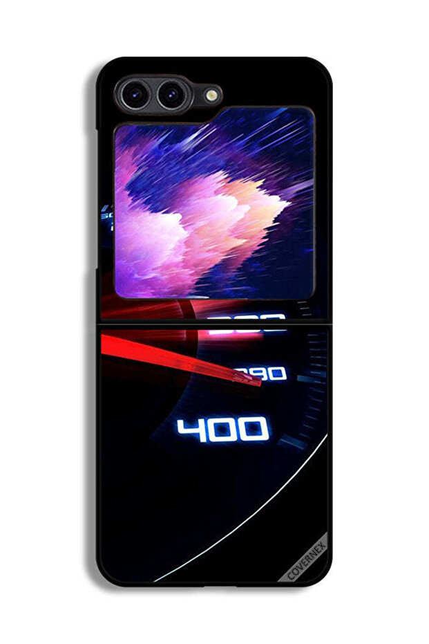 غطاء حماية لهاتف Samsung Galaxy Z Flip6 مع مقياس سرعة 390 بلس