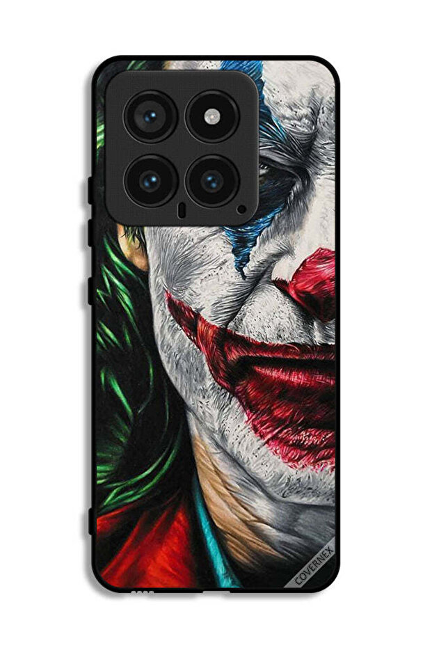 غطاء حماية لهاتف Xiaomi 14 بتصميم نصف وجه خطير