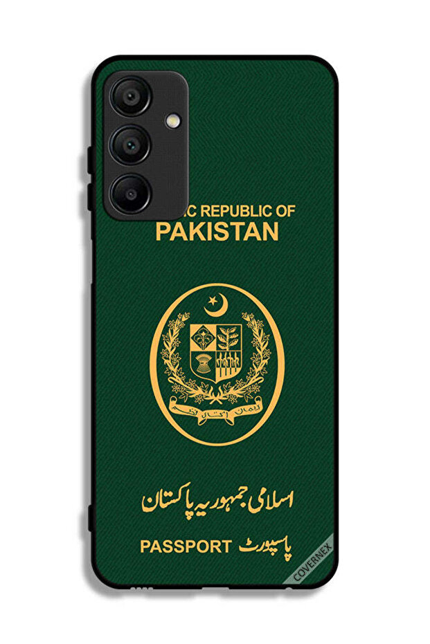 غطاء حماية لهاتف Samsung Galaxy A15 4G بنمط جواز سفر باكستاني