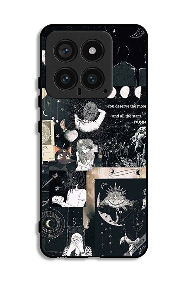 غطاء حماية لهاتف Xiaomi 14 بخلفية Imaginations