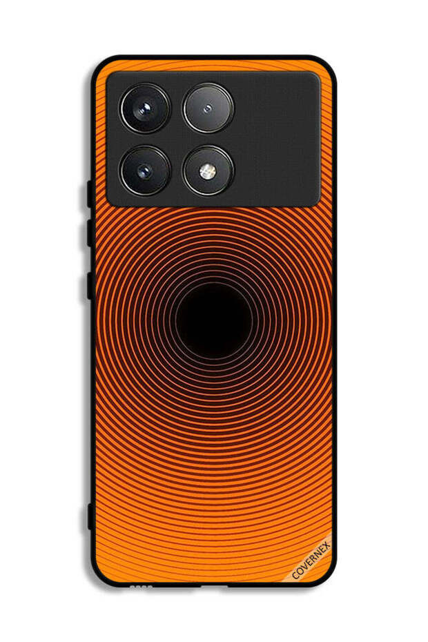 Xiaomi Poco F6 Pro Protective Case Cover Circles Pattern