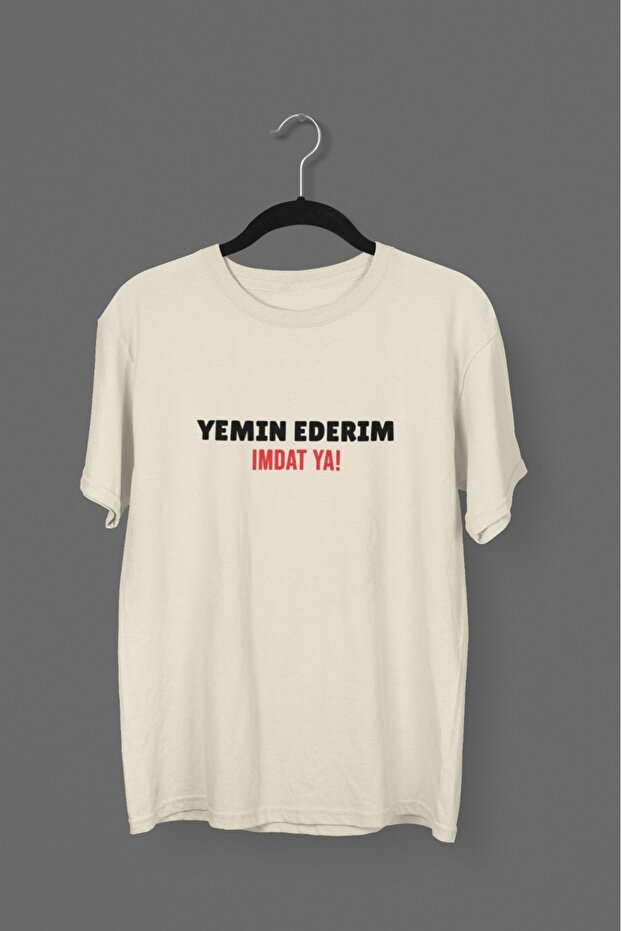 Men/Women I Vow to Imdat Transfer Printed Round Neck Short Sleeve T-Shirt