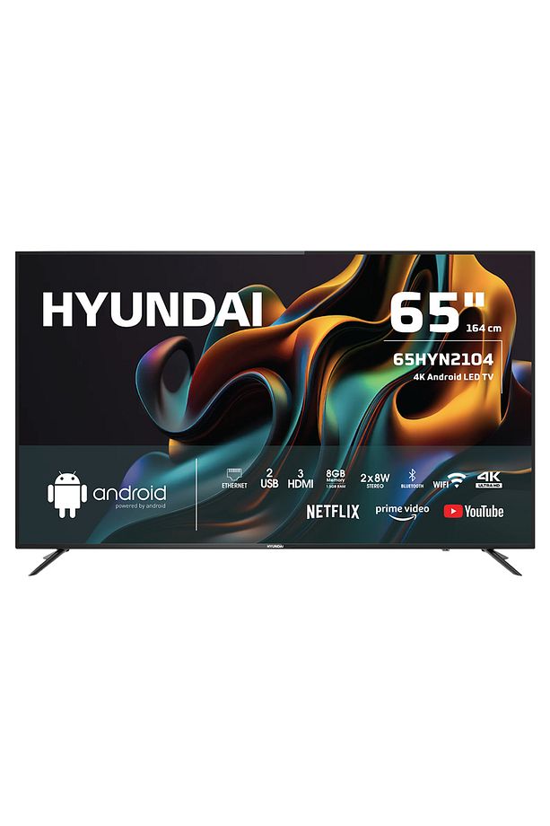 65HYN2104, 65" 165cm, 4K Ultra HD, Dahili Wi-Fi, Dahili Uydu Alıcılı, Android Led Telev - 2