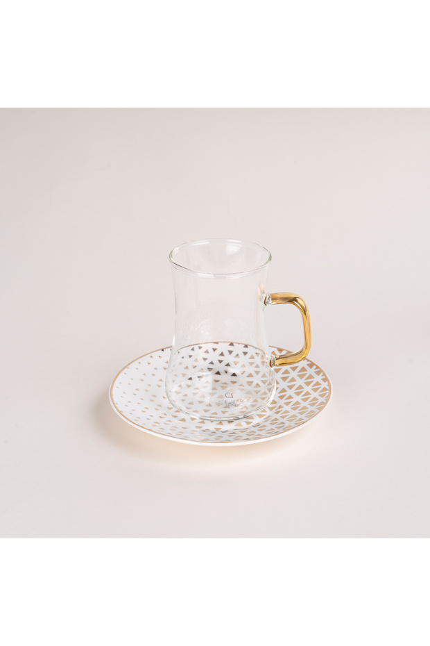 طقم قهوة تركي 12 قطعة - 3