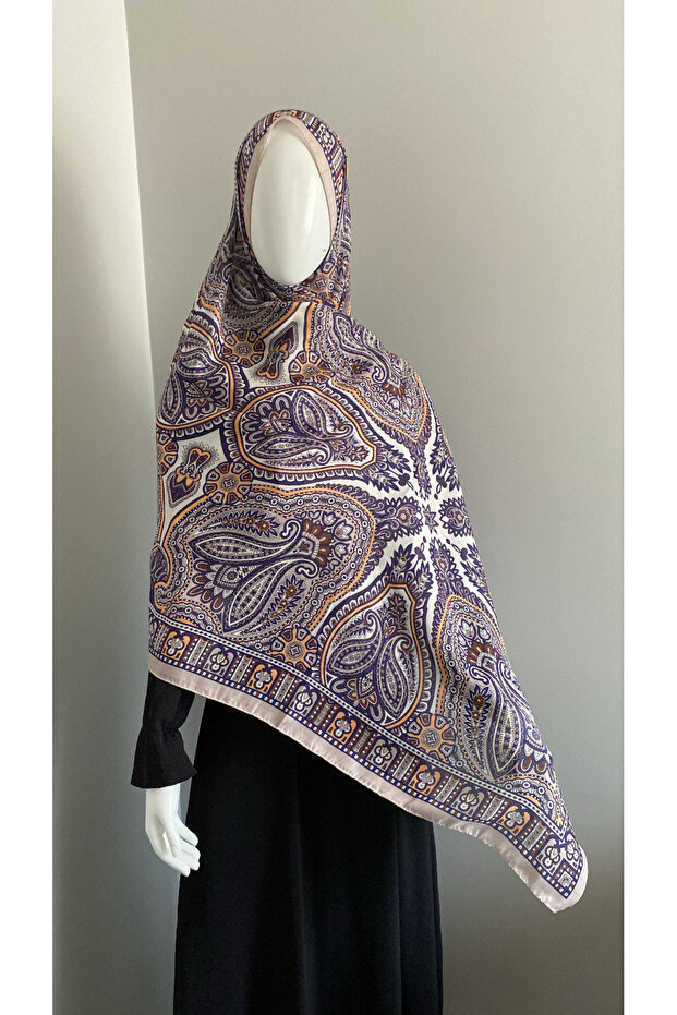 شال قطني بتصميم ريترو - 1