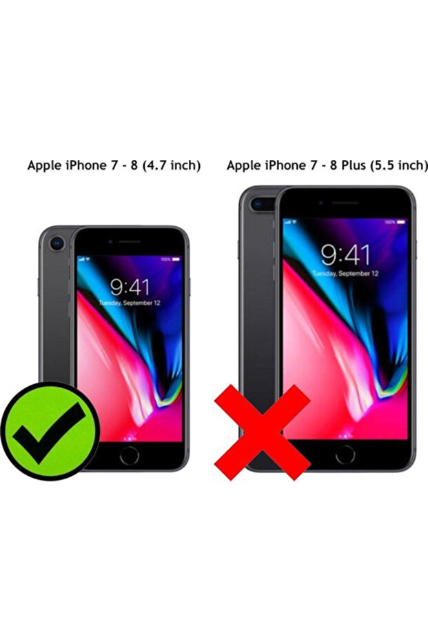 iPhone 7 / 8 / SE Modelleriyle Uyumlu Parlak Simli Transparan Silikon Kılıf - 7