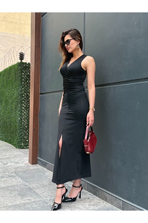 ELBİSE KADIN DALGIÇ KUMAŞ - 3