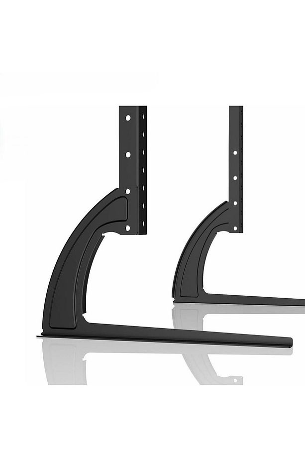Ayarlanabilir Metal TV Ayak Standı 32"-75" Uyumlu Monitör ve TV Tutucu 40 kg Taşıma Yükseklik Ayarlı - 3