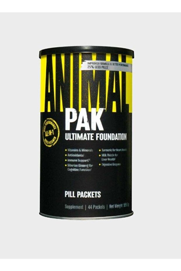 UN Animal Pak Ultimate Foundation Pill Packs 44 Packs
