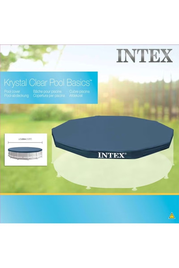 12ft x 10in Round Pool Cover - 3