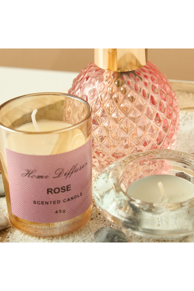 مجموعة هدايا معطر جو وردة - 3