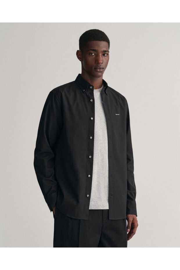 Regular Fit Pinpoint Oxford Shirt