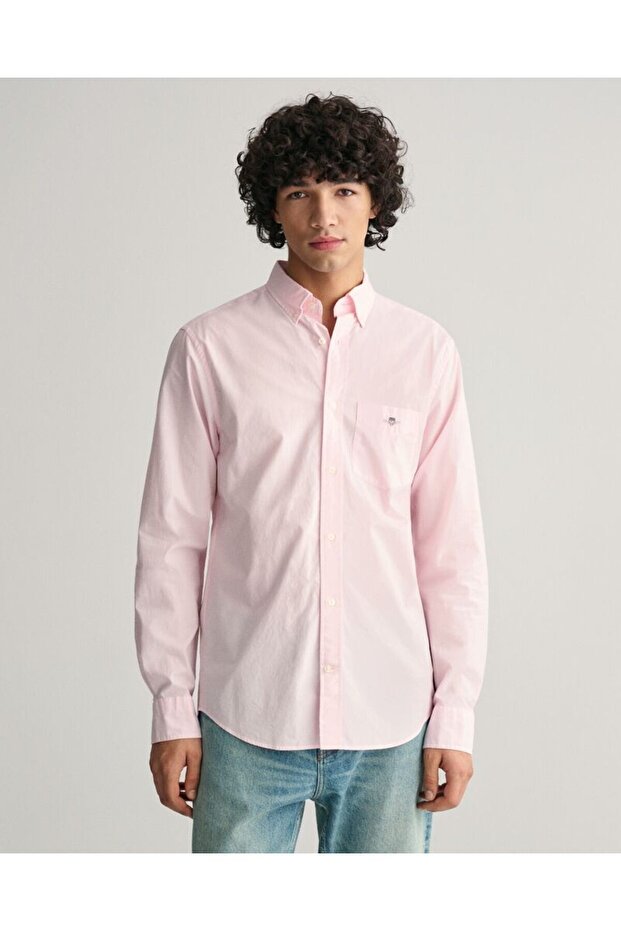 Regular Fit Poplin Shirt