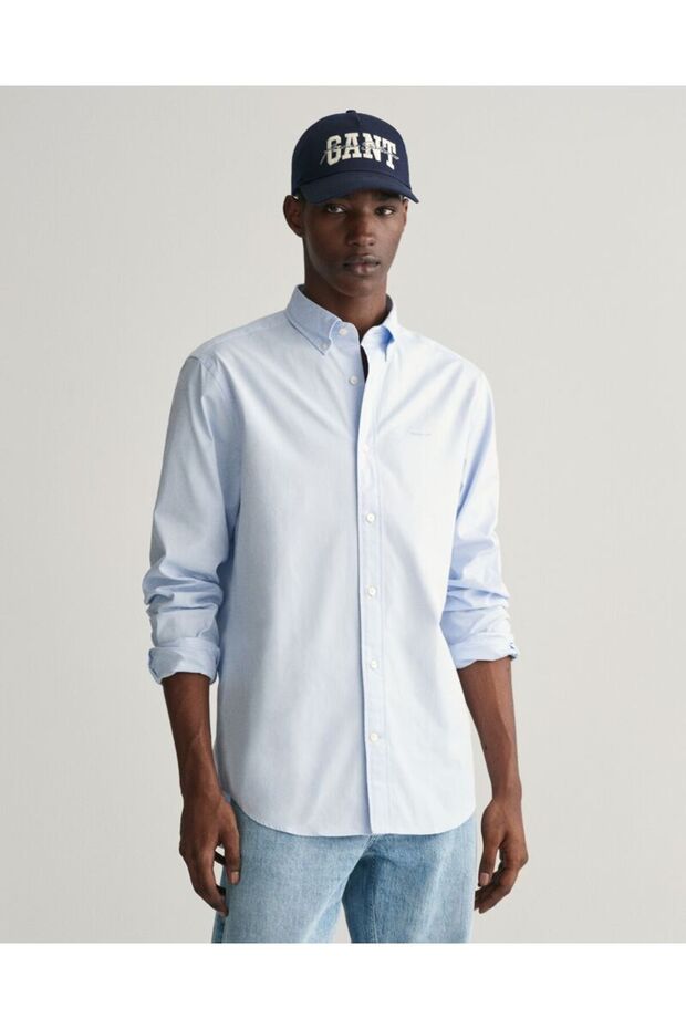 Regular Fit Pinpoint Oxford Shirt