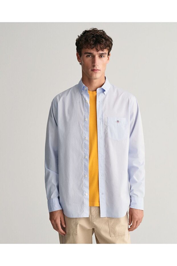 Regular Fit Poplin Shirt