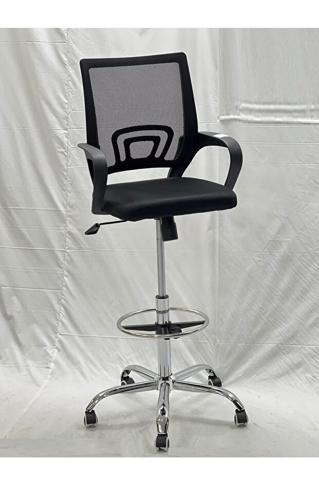 Stylish swivel bar stool - 1