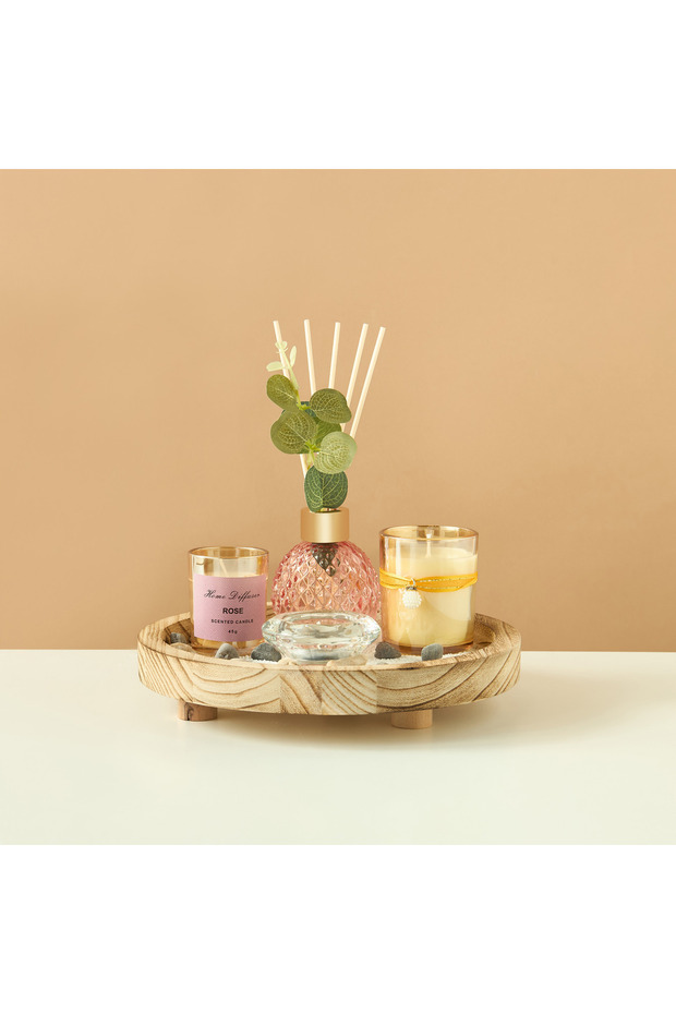 مجموعة هدايا معطر جو وردة - 2