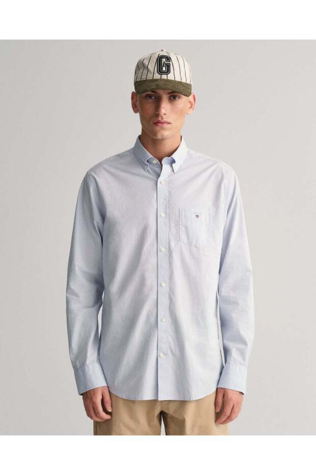 Regular Fit Broadcloth Shirt