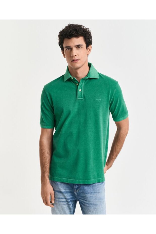 Sunfaded Piqué Polo Shirt