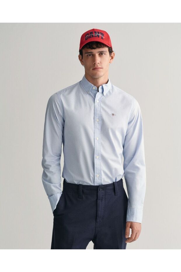 Slim Fit Poplin Shirt