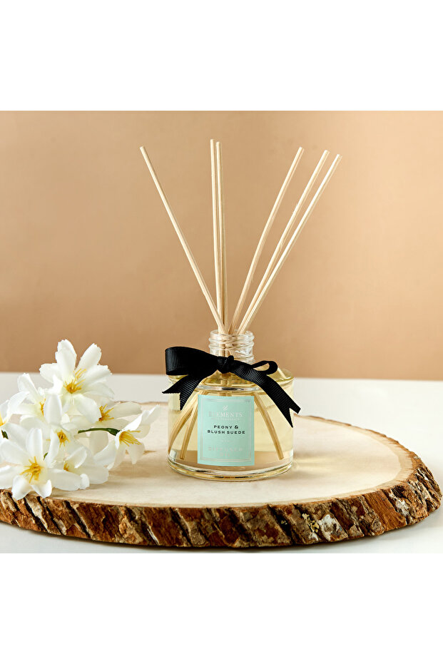 Elements Peony and Blush Suede Reed Diffuser - 100 ml