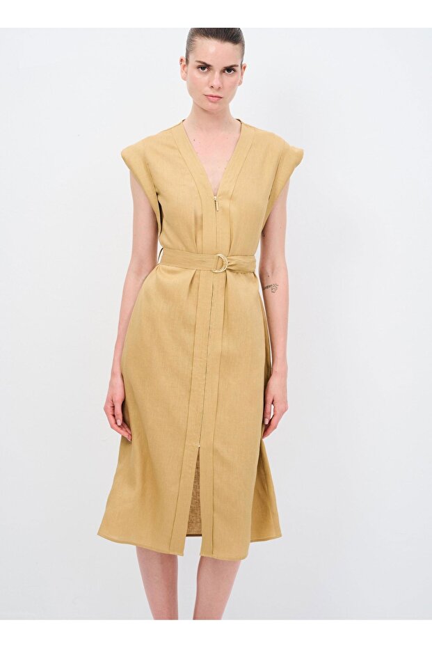 Fermuarlı Elbise - 4