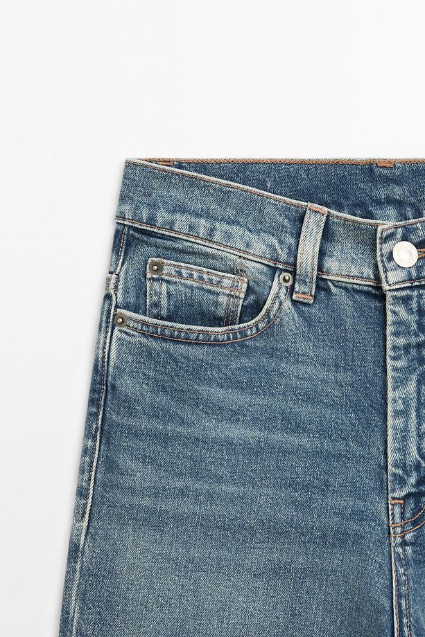 Yüksek bel bootcut jean - 2