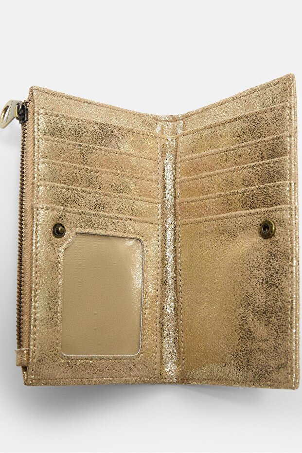 Simli fermuarlı cüzdan - 5