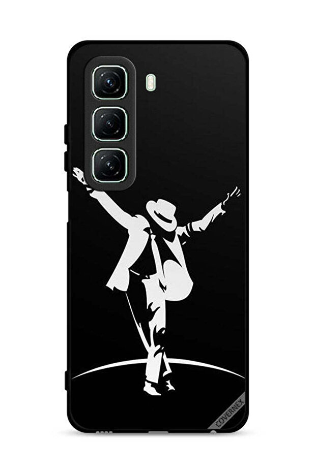 غطاء حماية لهاتف Infinix Hot 50 5G بتصميم Mj