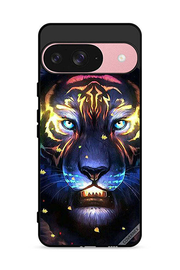 غطاء حماية لجهاز Google Pixel 9 بتصميم أسد فني