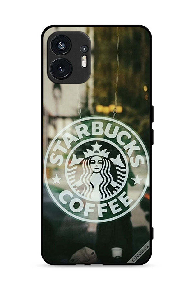 غطاء حماية لهاتف Nothing Phone (2) 5G لمحبي قهوة ستاربكس