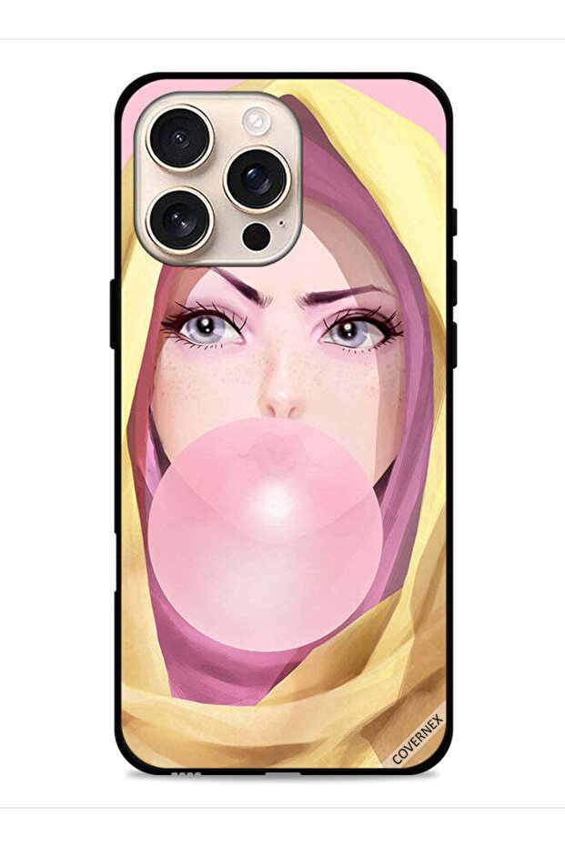 غطاء حماية لجهاز Apple iPhone 16 Pro Max بتصميم بالون الفقاعات