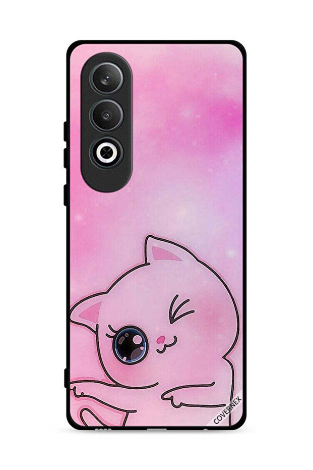 غطاء حماية لهاتف OnePlus Nord CE4 5G بتصميم Go This Way Kitten