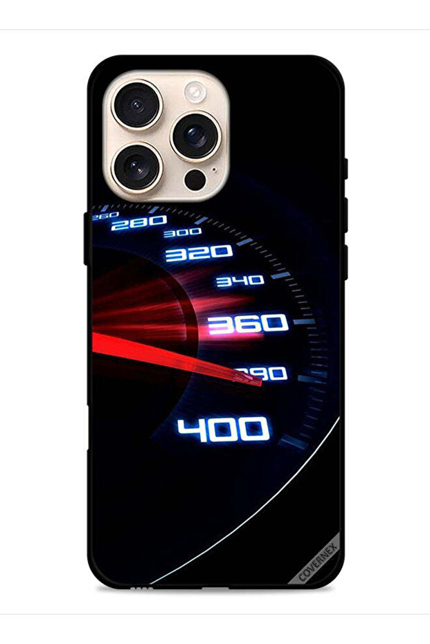 غطاء حماية لجهاز Apple iPhone 16 Pro Max Speed Meter 390 Plus