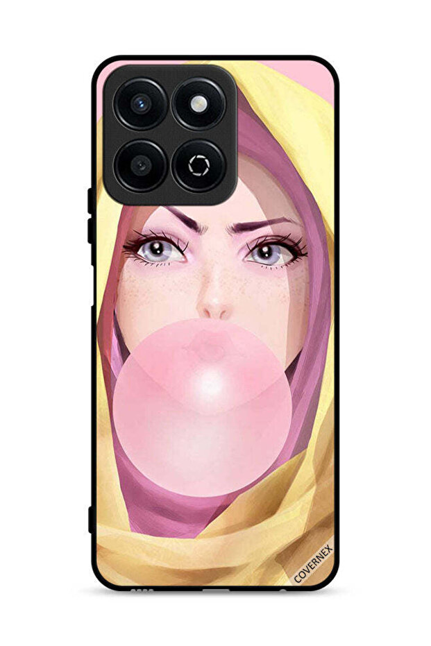 غطاء حماية لهاتف Honor Play 60 Plus 5G بتصميم بالون الفقاعات