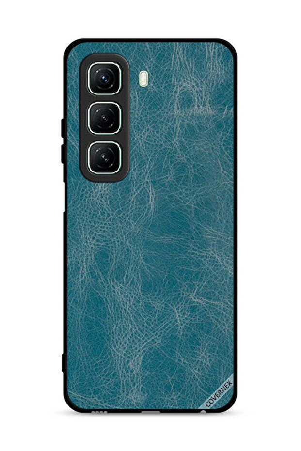 غطاء حماية لهاتف Infinix Hot 50 5G بنمط جلدي عتيق