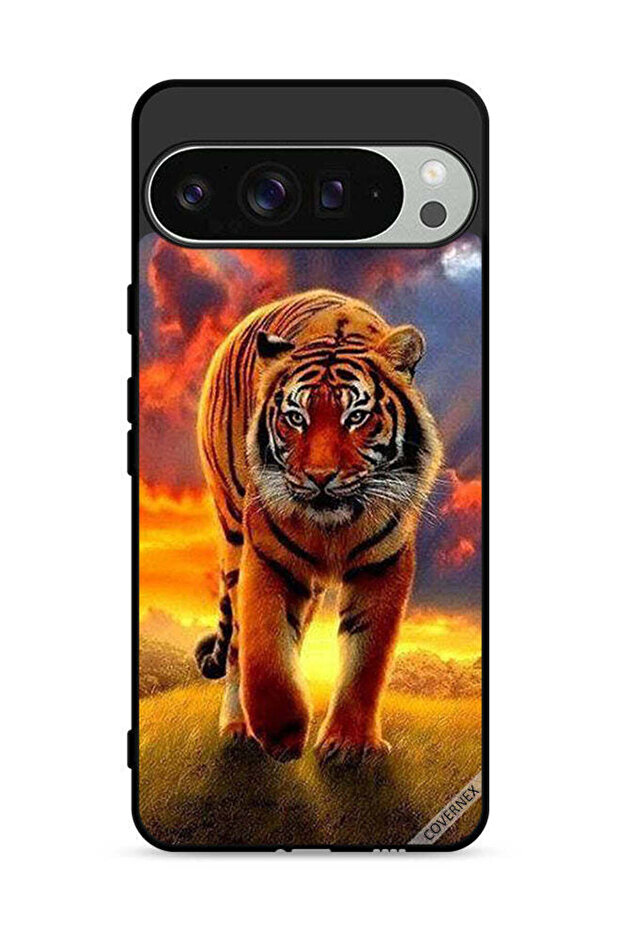 غطاء حماية لجهاز Google Pixel 9 Pro بتصميم الفهد المتحرك