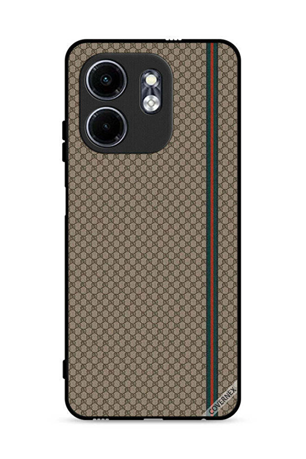 غطاء حماية لهاتف Infinix Smart 9 4G بتصميم هندسي