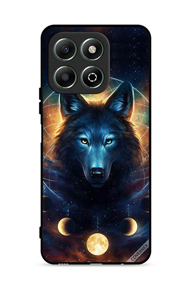 Honor X6b 4G Protective Case Cover Wolf In Space