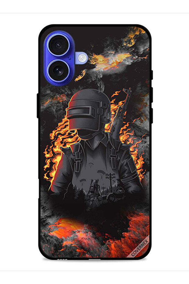 Apple iPhone 16 Protective Case Cover Player Destroyed Enemies