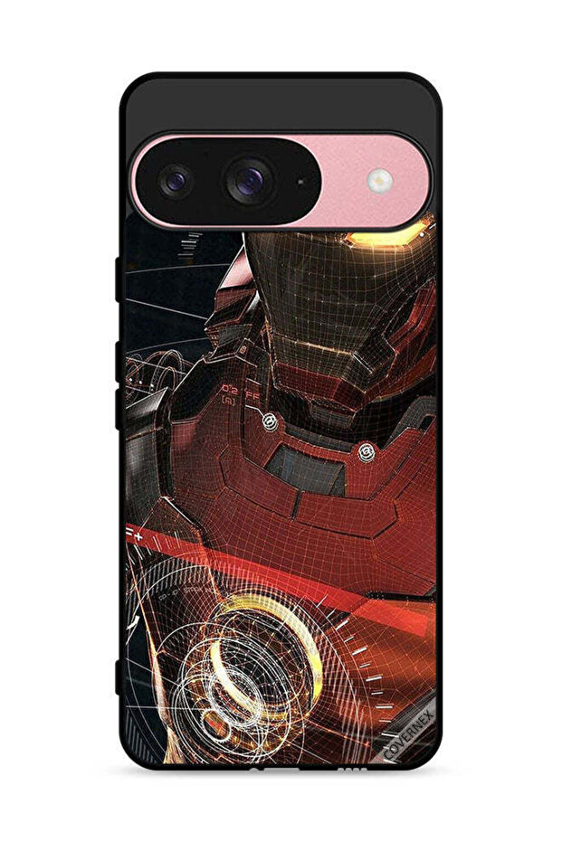 غطاء حماية لجهاز Google Pixel 9 مستوحى من Iron Man