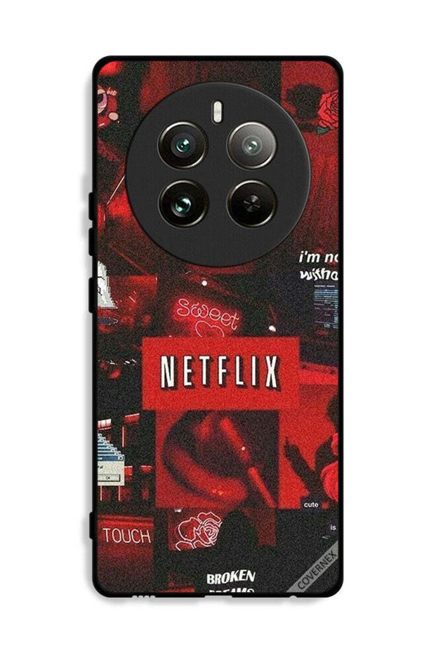 غطاء حماية لهاتف Realme 12 Pro Plus 5G مع Netflix