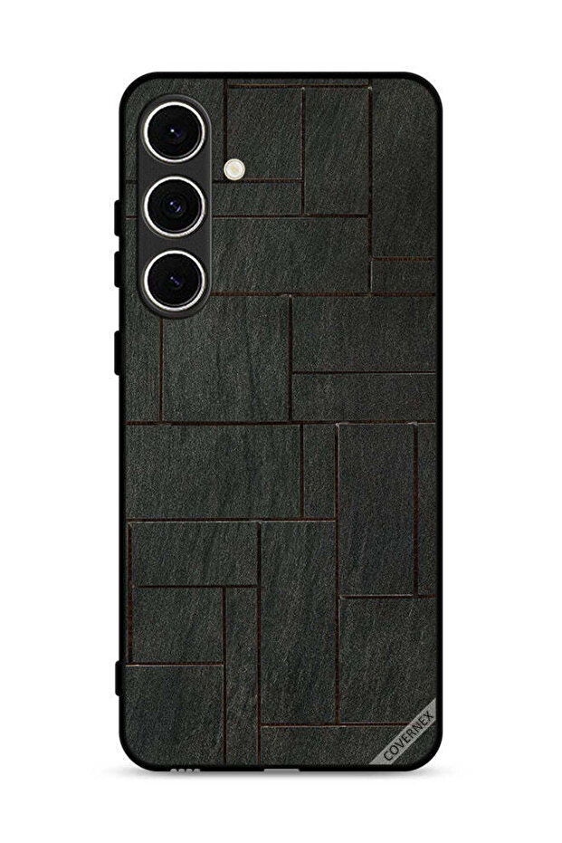 Samsung Galaxy S24 FE 5G Protective Case Cover Stones Wall Pattern