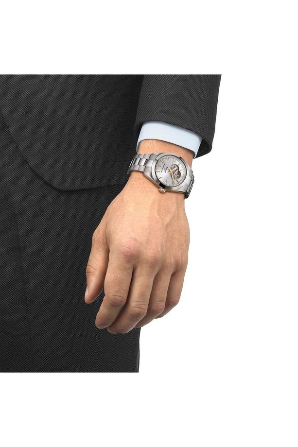 Gentleman Powermatic 80 Open Heart T1274071103101 Erkek Kol Saati T127.407.11.031.01 - 3