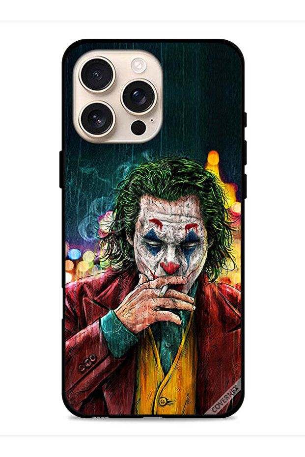 غطاء حماية لجهاز Apple iPhone 16 Pro Max برسومات الجوكر