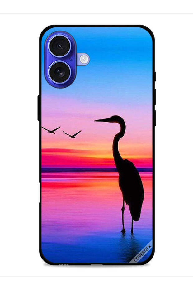 غطاء حماية لجهاز Apple iPhone 16 بتصميم ثورن آند بيردز