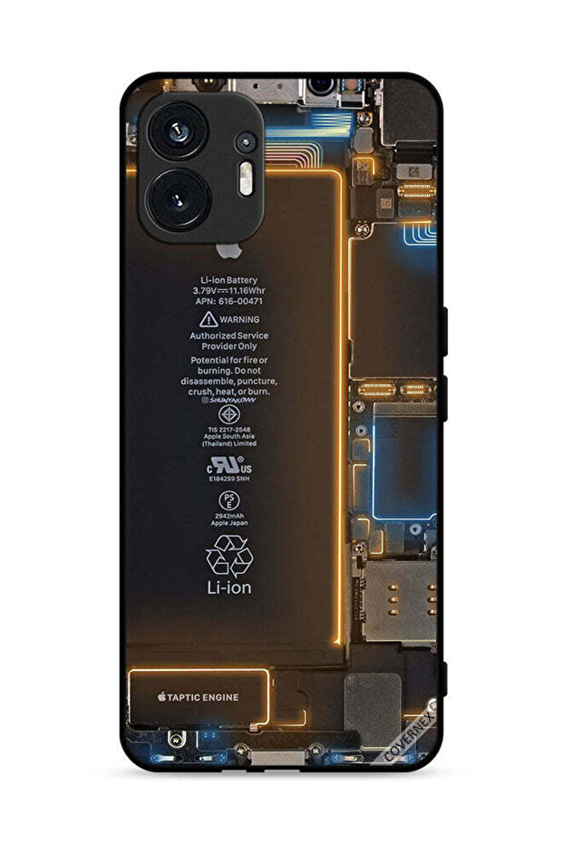 Nothing Phone (2) 5G Protective Case Cover Phone Back Inside Pattern