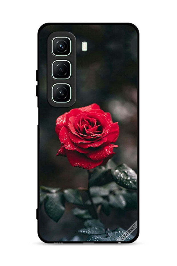غطاء حماية لجهاز Infinix Hot 50 5G باللون الوردي