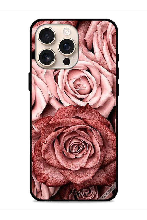 غطاء حماية لجهاز Apple iPhone 16 Pro Max - زهور الخوخ