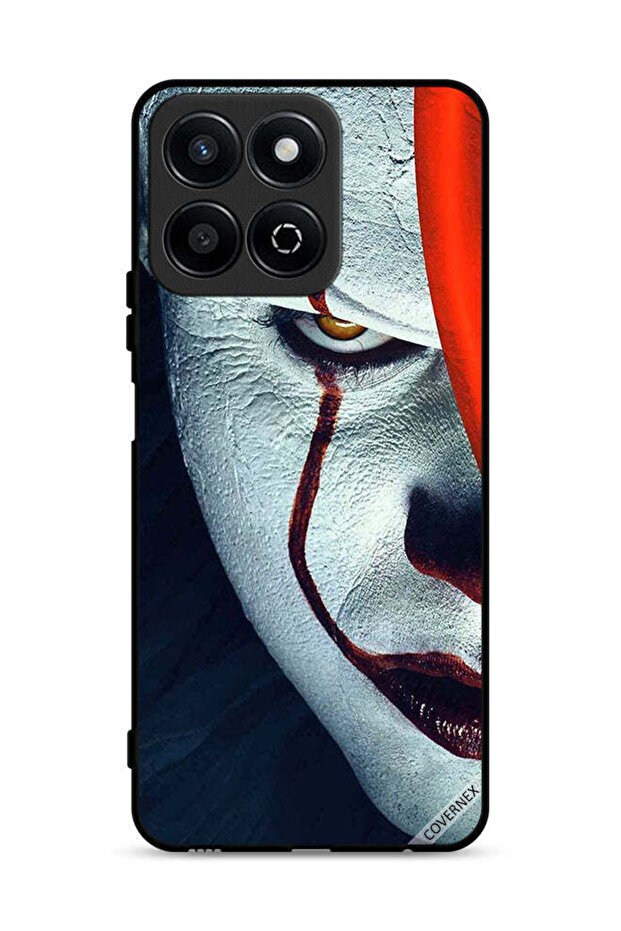 غطاء حماية لهاتف Honor Play 60 Plus 5G بتصميم نصف وجه جوكر